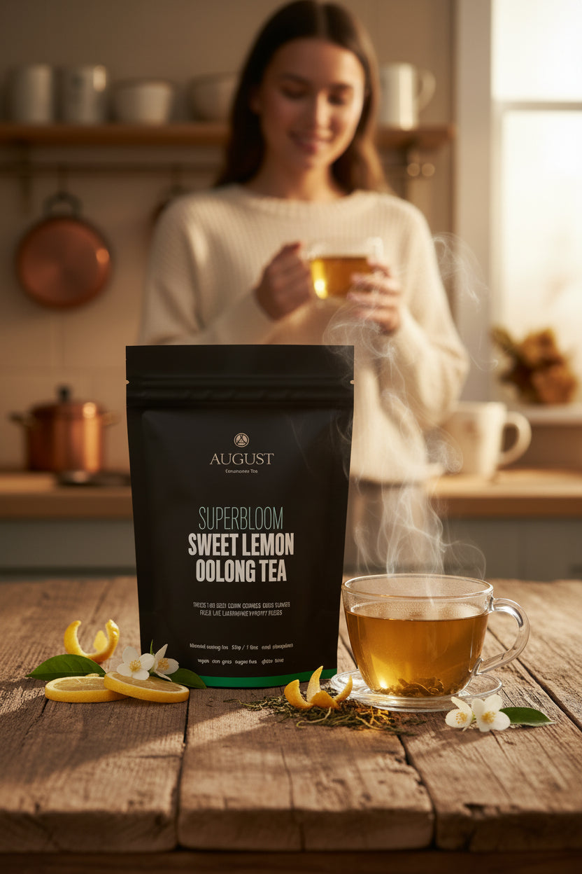 Superbloom - Sweet Lemon Oolong Green Tea