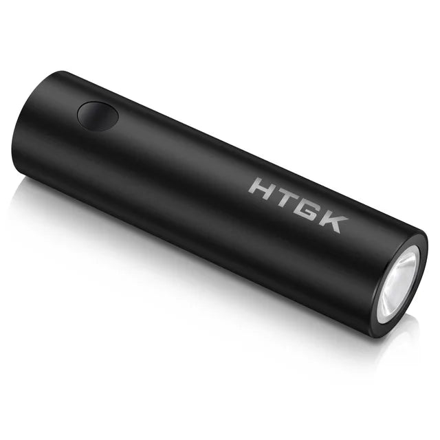 5000 Mah Mobile Power Bank Mini Multi-function Small Portable Powerbank Charger With Outdoor Light Torch For All Phone