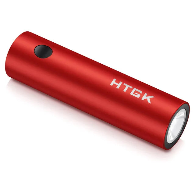 5000 Mah Mobile Power Bank Mini Multi-function Small Portable Powerbank Charger With Outdoor Light Torch For All Phone