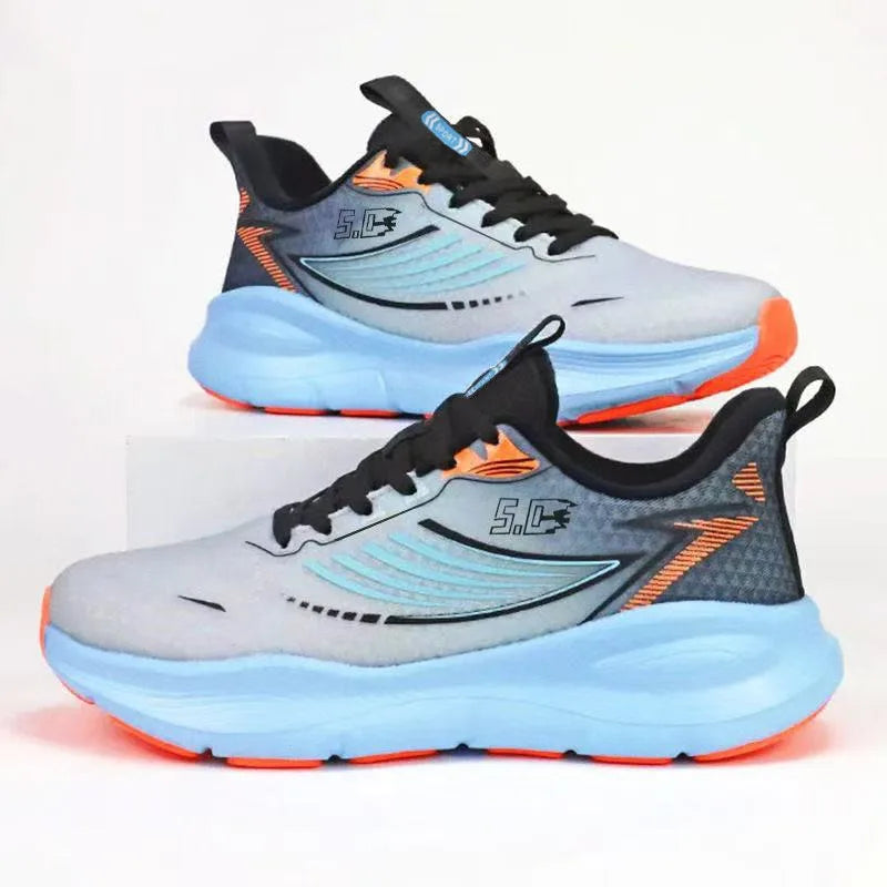 Breathable Sports Shoes Unisex Casual Running Sneakers Fashionable Mesh Footwear for Men And Women