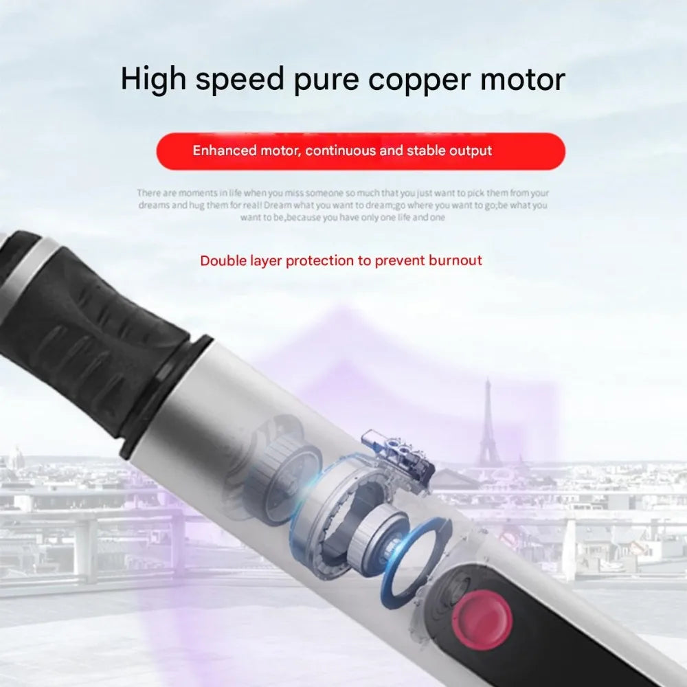 Multifunctional Electric Electric Engraving Pen Tool 10W Polishing Machine Kit Long-lasting Charging Kit Accessories LCD Display