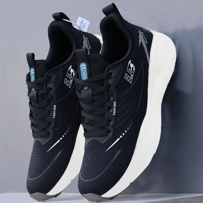 Breathable Sports Shoes Unisex Casual Running Sneakers Fashionable Mesh Footwear for Men And Women