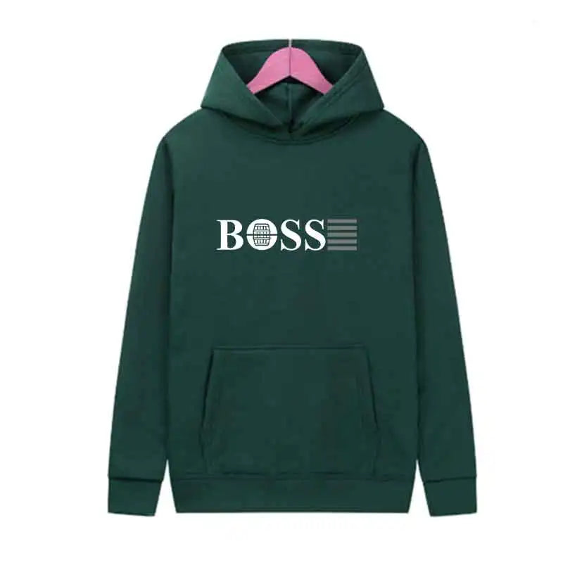 Outdoor Sports Jogging Hoodie Fashion Trends Hoodie Tops Men Casual Streetwear Pullover Spring Autumn Unisex Clothing