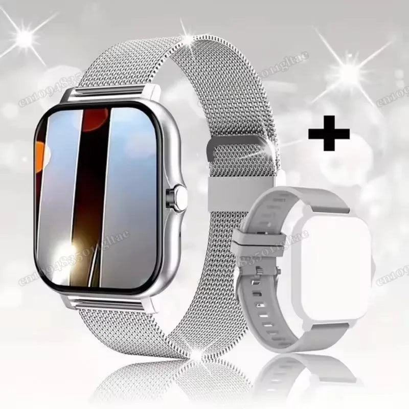 New Smart Watch 2.01 Inch HD Display Answer Make Call Message Preview Sport Modes smartwatch DIY Dial Weather Forecast Men Women
