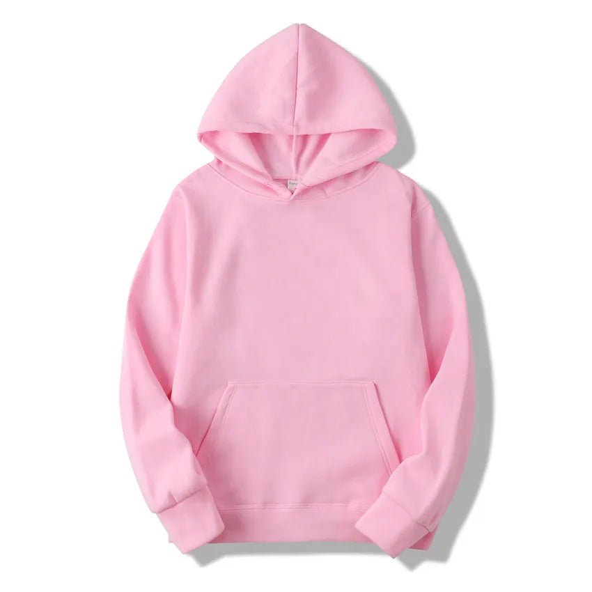 New Fashion Men's Women's Hoodies Spring Autumn Winter Casual Hoodies Sweatshirts Men Tops Solid Color Hoodie Sweatshirt Male