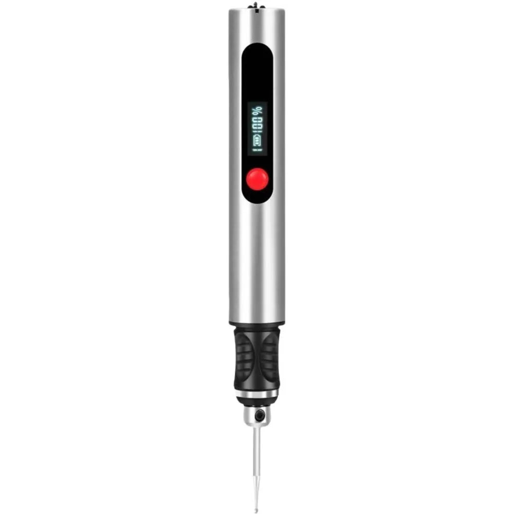 Multifunctional Electric Electric Engraving Pen Tool 10W Polishing Machine Kit Long-lasting Charging Kit Accessories LCD Display