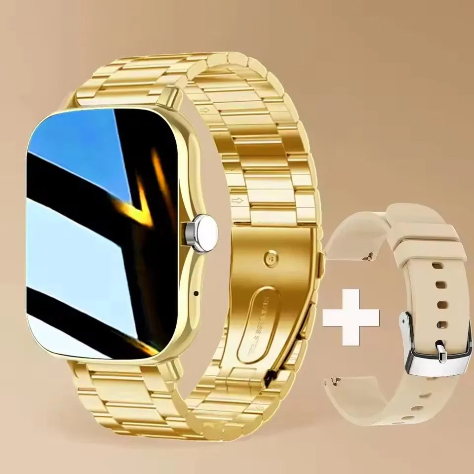 New Smart Watch 2.01 Inch HD Display Answer Make Call Message Preview Sport Modes smartwatch DIY Dial Weather Forecast Men Women