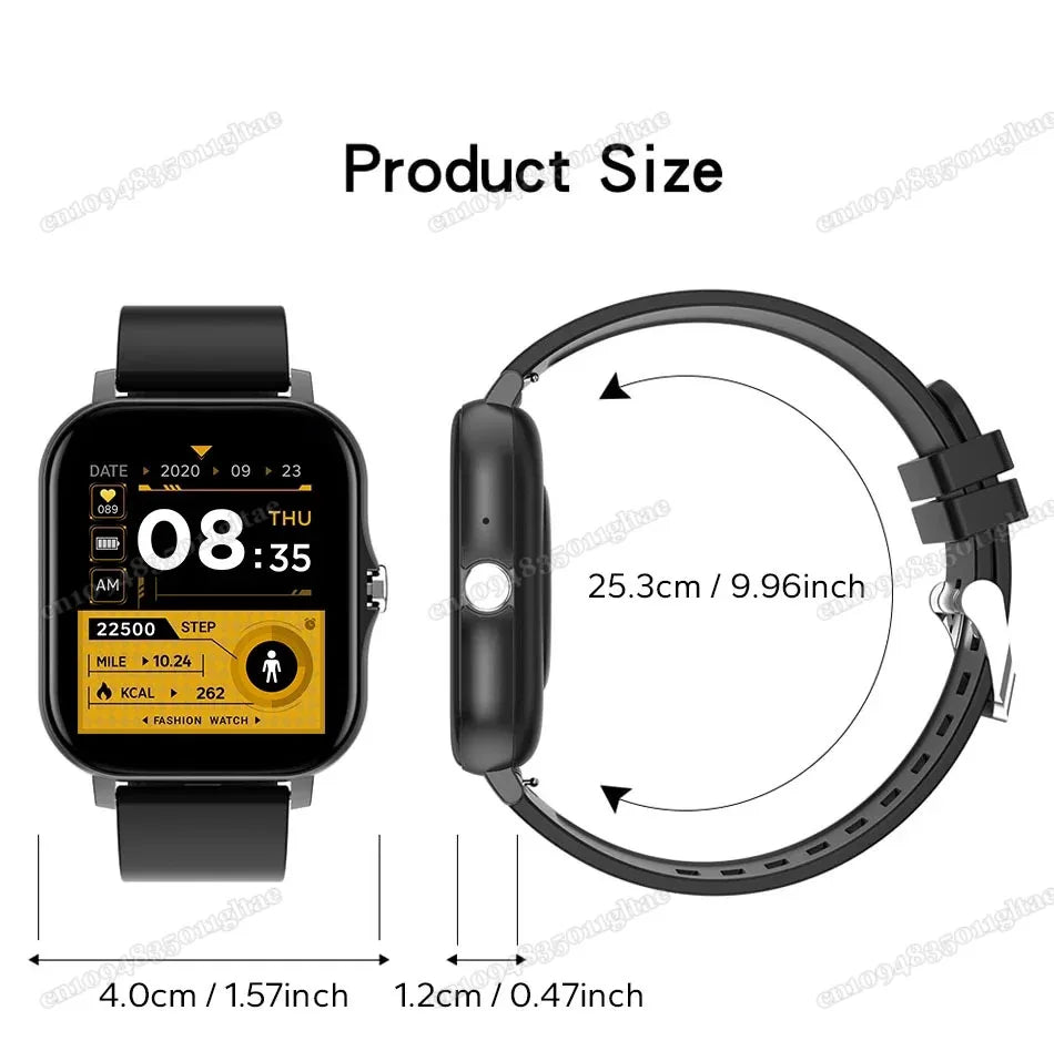 New Smart Watch 2.01 Inch HD Display Answer Make Call Message Preview Sport Modes smartwatch DIY Dial Weather Forecast Men Women