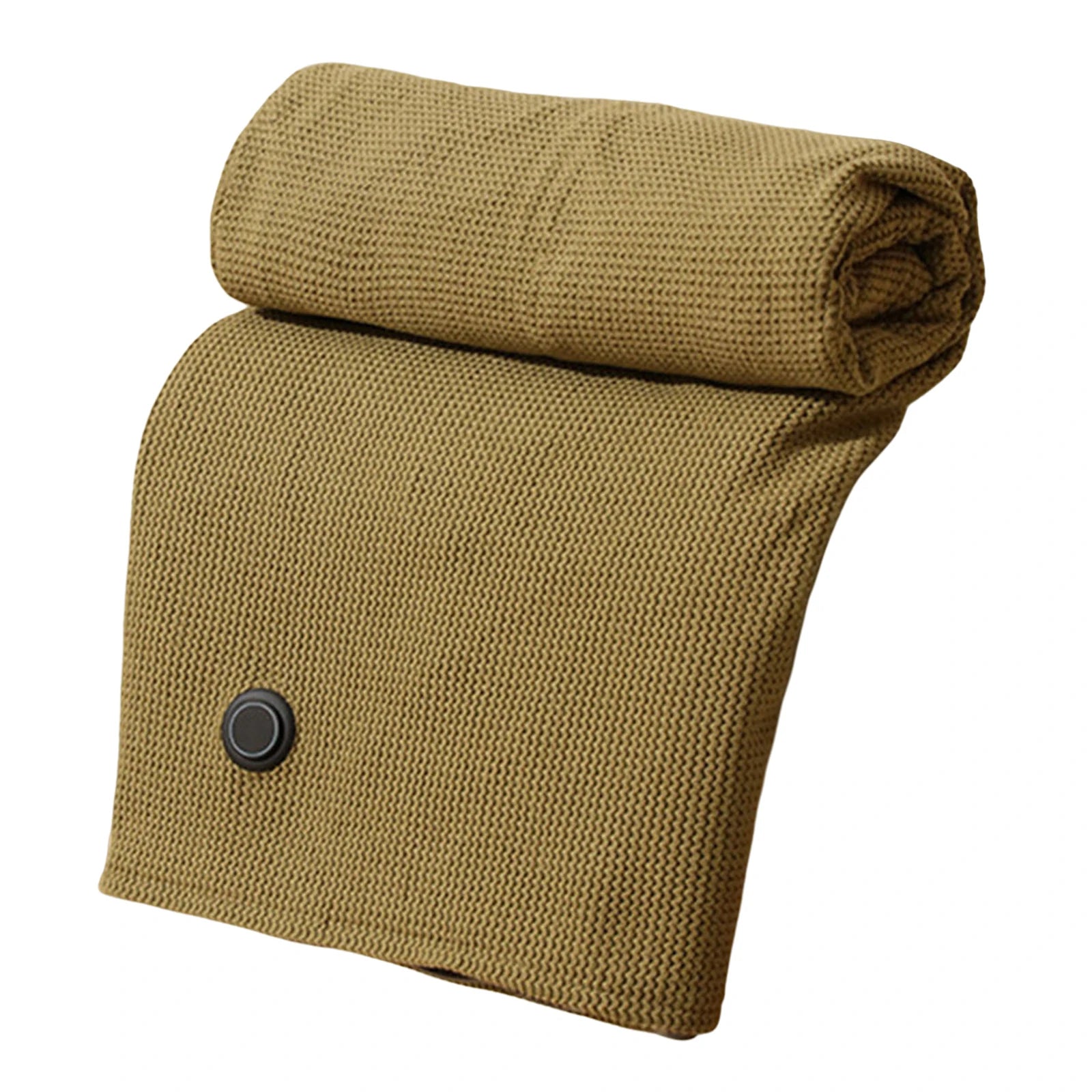 Corded Heated Blanket USB Powered Soft Zipper Shawl Wrap 3 Temperature Adjustment Warm Heating Scarf for Indoor Outdoor
