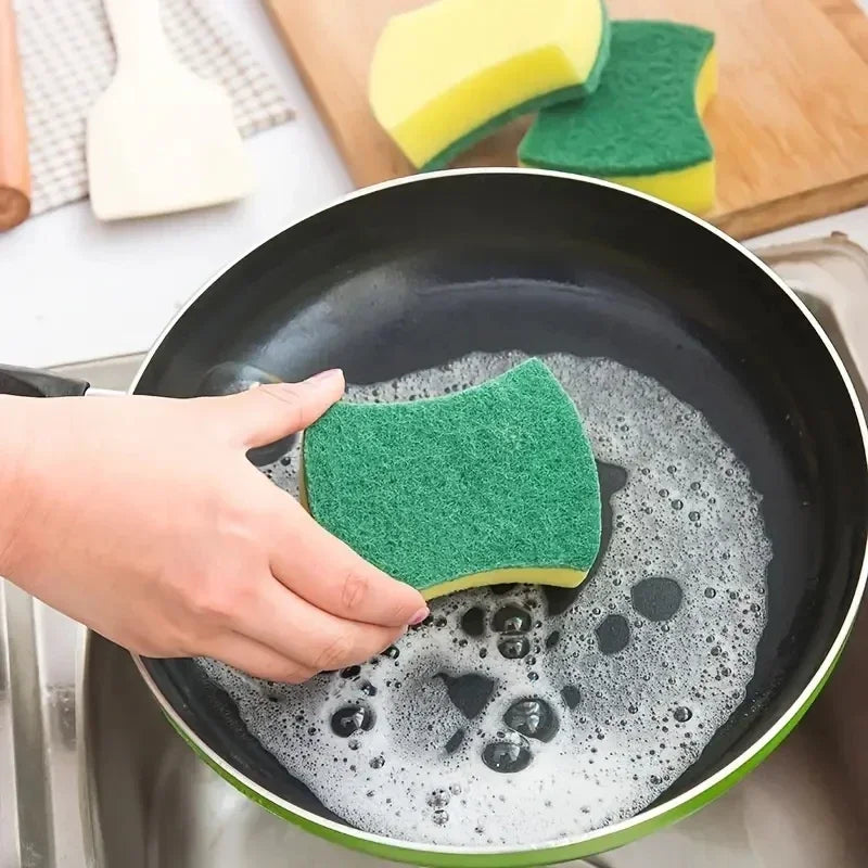 Highly Absorbent Cleaning Sponges Dish washing Magic Clean Pot Rust Stain Sponge Brush Kitchen Grease Cleaner Household Tools