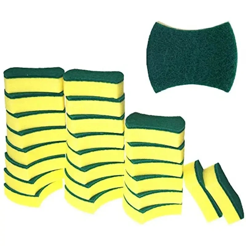 Highly Absorbent Cleaning Sponges Dish washing Magic Clean Pot Rust Stain Sponge Brush Kitchen Grease Cleaner Household Tools